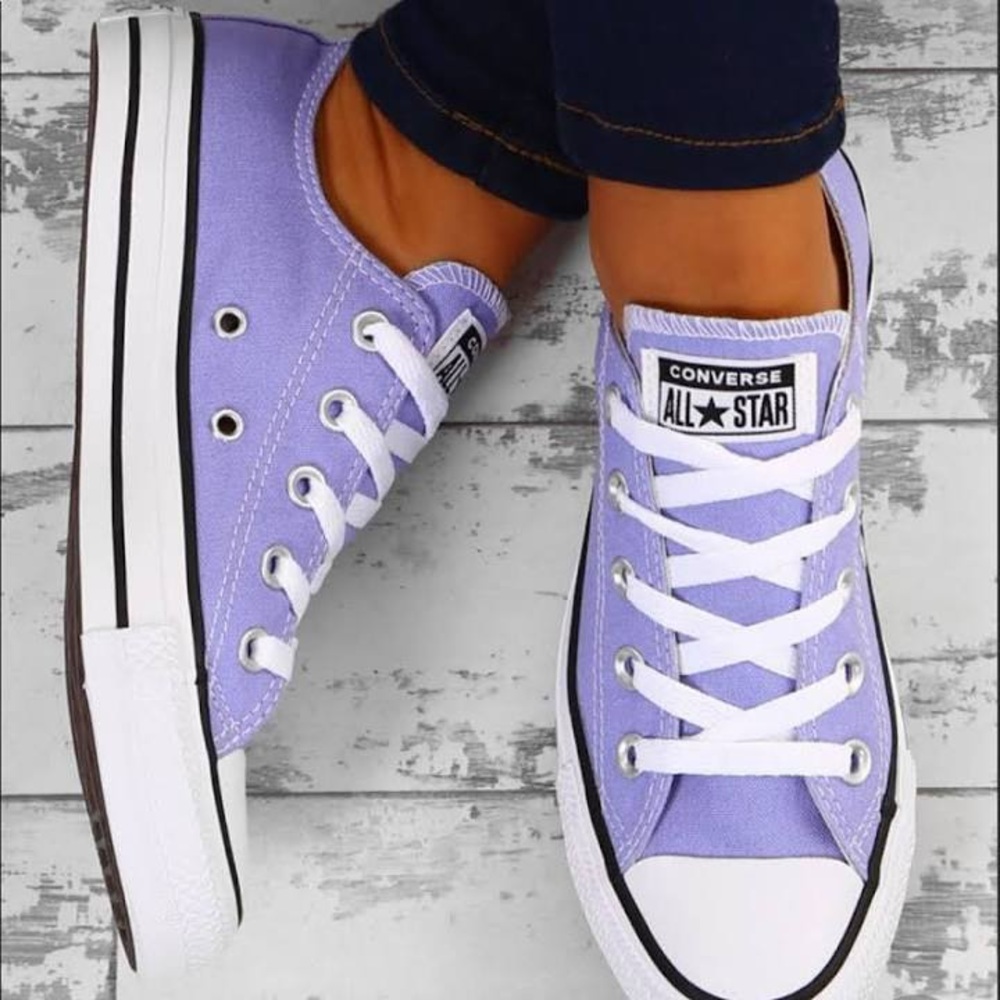Lavender Converse